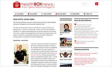 healthBOXnews.at: Neue Hüfte, neues Leben
